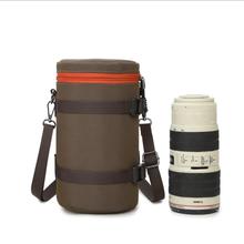 600D Shockproof Nylon Camera Lens Bag DSLR Lens Pouch Universal Protective Soft Inner Case for Canon Nikon Sony Lens 2024 - buy cheap