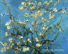 Vincent van gogh pinturas de ramos com flor de amêndoa arte moderna alta qualidade pintados à mão 2024 - compre barato