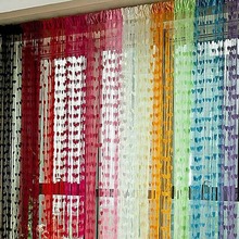 Cute Heart Line Tassel String Door Curtain Window Room Divider Curtain Valance Hot 2024 - buy cheap