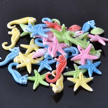 13-27mm 100pcs Mixed Ocean Series Acrylic Spacer Beads Fit jewelry making DIY YKL0028 2024 - buy cheap