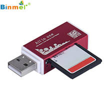 USB 2.0 All In 1 Multi Memory Card Reader RD 2017 Hot New All-in-1 USB 2.0 Multi Memory Card Reader Adapter for TF SD SDHC SP26 2024 - buy cheap