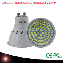 10X Bombillas LED Lamp Spot Light 3W 4W 5W SMD 2835 GU10 LED Spotlight AC220V 230V for Home Lampadou Lamp 2024 - buy cheap