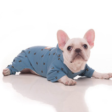 Осенне-зимняя одежда для маленьких собак, теплый комбинезон для французского бульдога, толстое пальто для щенка, комбинезон для чихуахуа, костюм для домашнего питомца 2024 - купить недорого