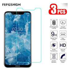 2.5D 9H Tempered Glass For Nokia 8.1 Screen Protector Glass On The For Nokia 8.1 / X7 2018 Protective Film Glass 2024 - buy cheap