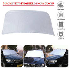 Magnetic Auto Snow Cover Car Windshield Windscreen Shade Sunshade Sun Visor Blind Front Window Screen Ice Frost Accessories 2024 - buy cheap