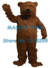 Urso grizzy mascote traje urso de pelúcia mascote personalizado personagem dos desenhos animados cosply carnaval traje 3001 2024 - compre barato