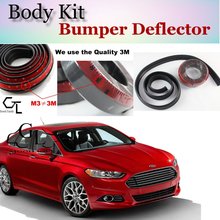 Bumper Lip Deflector Lips For Ford Fusion Front Spoiler Skirt For TopGear Fans Car View Tuning / Body Kit / Strip 2024 - buy cheap