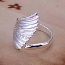 Ring Silver Plated Ring Silver fashion jewelry ring factory prices Angle Wing Ring /UPTFABNE JKDSATOYR122 2024 - buy cheap