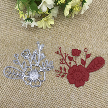 Customized Flower Metal Cutting Dies Stencils for DIY Scrapbooking Photo Album Card Paper Embossing Craft DIY 2024 - buy cheap