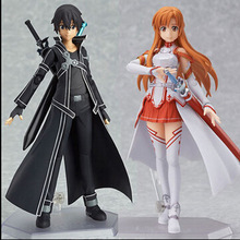 Figura de ação de anime 3 estilos, brinquedo online de espada, kirito 174 #, 248, asuna, ggo, ver 13cm, boneco de pvc 2024 - compre barato