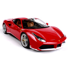 Die Cast 1:18 Coche Sports Car Models Alloy Static Luxury Vehicle Toys for Children mkd3 1/18 488GTB 70th Anniversary Collection 2024 - buy cheap