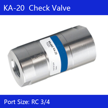 Free shipping High quality check Valve port 3/4" inch BSP KA-20 air Valve pneumatic components 2024 - buy cheap