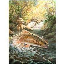 Pesca, pintura de diamante cuadrado completo 3D pescado redondo, mosaico bordado de diamantes venta decoración del hogar imágenes de diamantes de imitación, regalos 2024 - compra barato