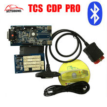 TCS CDP Pro 2015. R3 con bluetooth Software más reciente herramienta de diagnóstico CDP FAVORABLE Para Los Coches y Camiones envío activar con la nave del poste de china 2024 - compra barato