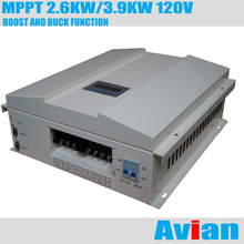 Controlador híbrido Solar eólico MPPT, 2,6 kW, 3,9 kW, 120V, aprobado por la CE con función Boost Software gratuito y Buck, comunicación RS232 2024 - compra barato