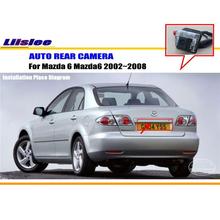 Câmera de visão traseira para carro mazda 6 gg1 2002-2012 gy wagon ccd, câmera com visão noturna para marcha a ré 2024 - compre barato