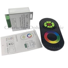 LED RGB Controller 12V 24V 18A 3 Channels Black White RGB Touch Controller for SMD 5050 RGB LED Strip Light 2024 - buy cheap