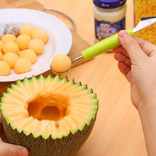 1pcs Fruit Melon Baller Carving Knife Kitchen Tools Stainless Steel Spoon Double-End Multi Function Ice Cream Decorating Tools 2024 - buy cheap