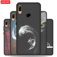 JURCHEN Case For Huawei Y6 Prime 2019 Cover Silicone TPU Soft Cartoon Cute Phone Case For Huawei Y6 Prime 2019 Back Cover 2024 - buy cheap