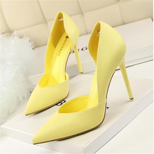 Women Pumps Thin Heels Shoes Sexy High Heels Pointed Toe Fashion Wedding Shoes Woman Summer Pumps Shoes Female 2024 - buy cheap