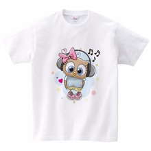 Детская футболка с короткими рукавами, куртка кремового цвета с рисунком мороженого, Белая Летняя хлопковая блузка для девочек, детская футболка, одежда 2024 - купить недорого