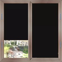 100% luz de bloqueo de ventana película Anti-UV privacidad Static Glass Sticker no adhesivo Frosted opaco niños habitación Oficina hogar Decoración 2024 - compra barato