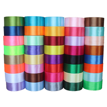 40mm 25 Yards 22 Meters Cheap Silk Satin Ribbon for Wedding Party Decoration Invitation Card Gift Wrapping hand DIY 2024 - buy cheap
