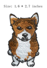 Little dog 1.6"wide embroidery patch  for rolos de renda/animalpatches for clothing iron 2024 - buy cheap