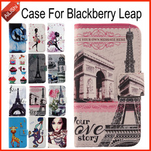 Capa ailishi para blackberry leap luxuosa capa de couro pu, uso exclusivo 100% capa de telefone especial + rastreamento 2024 - compre barato