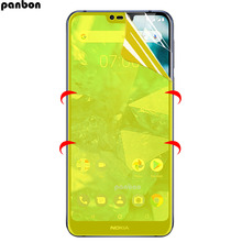 Гидрогель для Nokia X71 8 8,1 7,1 7 Plus X7 9 полная защита переднего экрана самозаживляющая нано-пленка 2024 - купить недорого