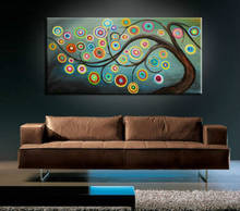 Beautiful Tree Modern Abstract Huge Large Canvas Art Oil Painting Wall Art Decor NO FRAMED 2024 - buy cheap