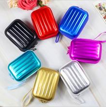 6pcs/lot Luggage Case Shape Storage Box Storage Case with Zipper Chocolate Collect box Lipstick case Pill Storage box 2024 - buy cheap