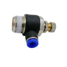 Pneumatic Air flow Regulator throttle valve SL6-04 Speed Control Valve Tube Water Hose Pneumatic Fittings 2024 - buy cheap
