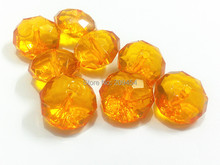 12mm 750pcs/bag ,22mm 120pcs/bag,Orange Transparent Rondelle Beads For Chunky Jewelry Making ! 2024 - buy cheap