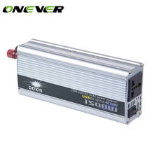 Onever Car Power Inverter Converter DC 12V to AC 220V 1500W Modified Sine Wave Inverter Dual USB Car Charger Power Converter 2024 - buy cheap
