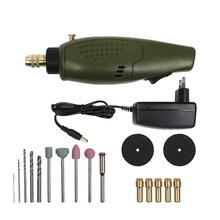 Mini Electric Grinder Drill Dremel Grinding Set for Milling Polishing Drilling Cutting Engraving 12V DC Dremel Accessories Tool 2024 - buy cheap