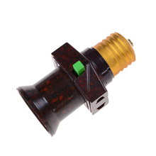 Soquete e27 vintage para lâmpada, suporte para lâmpada e27 ac 111v 240v led, interruptor de base de lâmpada e27, 1 peça