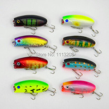 new 8pcs/lot Fishing lures 10.4G/6CM artificial bait hard lure pesca Fishing wobblers swimbait Free shipping 2024 - buy cheap