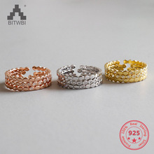 925 prata esterlina único conjunto de três peças anel de zircão para jóias de moda feminina 2024 - compre barato