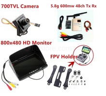 Boscam FPV Wireless AV Audio Video System 5.8Ghz 5.8g 600mw 48Ch ts832 Transmitter tx RC832h Receiver Monitor Camera COMBO 2024 - buy cheap
