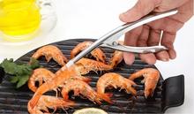 1PC Stainless Steel Shrimp Peeler Prawn Shrimp Deveiner Fishing Knife Lobster Shell Remover Peel Device Kitchen Seafood PM 018 2024 - buy cheap