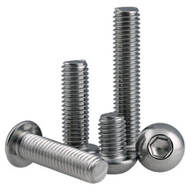 M2.5 Allen Hexagon socket Pan Round head screws 22mm-40mm Length 304 Stainless steel hex bolts ISO7380 2024 - buy cheap