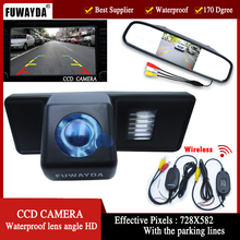 Fuwayda-câmera de ré para mercedes benz vito viano 2004-2014, com espelho retrovisor sem fio, ccd 2024 - compre barato