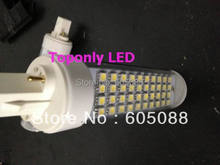 Светодиодная лампа g24 pl 10 Вт, с Epistar SMD 5050 и изолированным драйвером, искусственная кожа, цвет белый, 800-850лм, 100 шт./лот, оптовая продажа по заводской цене 2024 - купить недорого