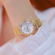 Женские часы, 2019, известный бренд, стильные креативные Золотые женские наручные часы с бриллиантами, женские наручные часы bayan kol saati 2024 - купить недорого