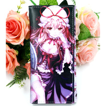 TouHou Project Anime Yakumo Yukari Long Clutch Wallet Bifold Purse with Hasp 2024 - buy cheap