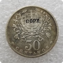 1935 portugal 50 escudo moeda cópia moedas comemorativas-medalha de moedas colecionáveis 2024 - compre barato