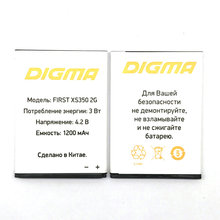 1Pcs High Quality New Original Battery for Digma First XS350 2G Mobile Phone in stock + Tracking code 2024 - buy cheap