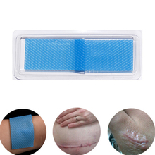 De silicona de parche de Gel para el acné cicatriz terapia del parche de lámina para eliminar quemaduras y golpes Reparación DE LA PIEL 3,5*12cm de Color azul 2024 - compra barato