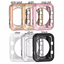 38mm 42mm rubber For Apple Watch Series 1 2 3 TPU Scratch-resistant Flexible Soft Case Slim Protective Bumper Cover iWatch 2024 - buy cheap